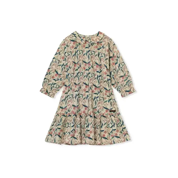 A Monday Katrine Dress Anise Flower Print